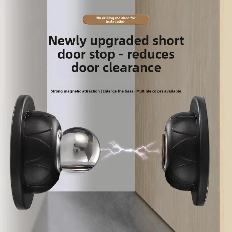Magnetic Catch Door - ตัวกันประตูแบบแม่เหล็ก ติดตั้งได้โดยไม่ต้องเจาะ หรือเจาะรู ตัวยึดประตูแบบแข็งแรงทนทาน เหมาะสำหรับใช้ในบ้าน ห้องนอน