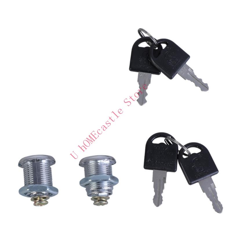 63HF 2 ชุดลิ้นชัก Cams ล็อค ตู - Zinc Furniture Hardware บทวิจารณ์และราคา