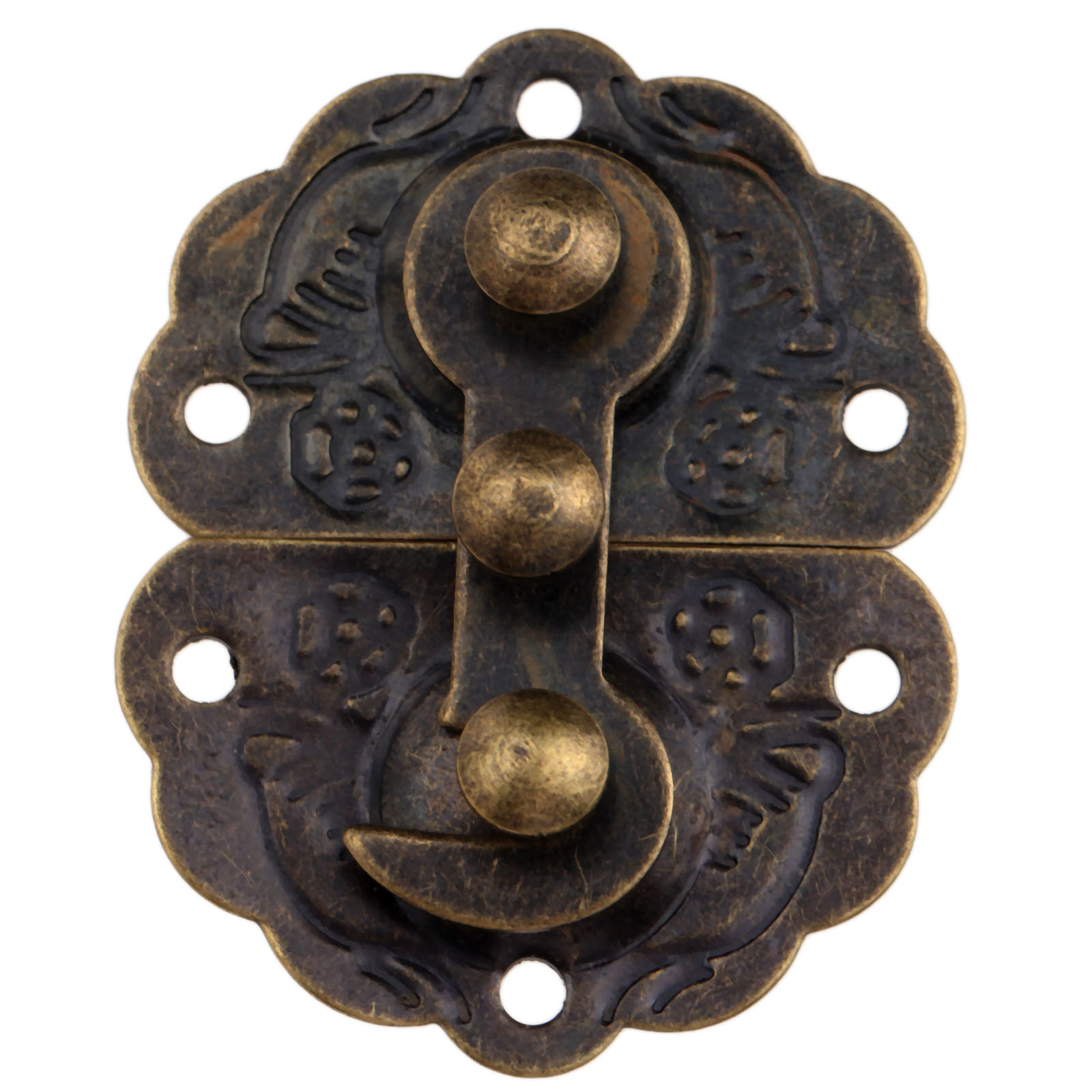 1 PC Antique Bronzeกล่องLATCH  - Furniture Hardware Decorative บทวิจารณ์และราคา