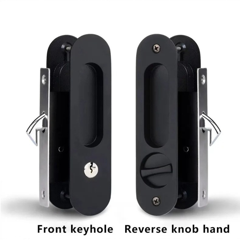 ล็อคประตูบานเลื่อน ล็อคประตูแบ - Zinc Furniture Hardware บทวิจารณ์และราคา