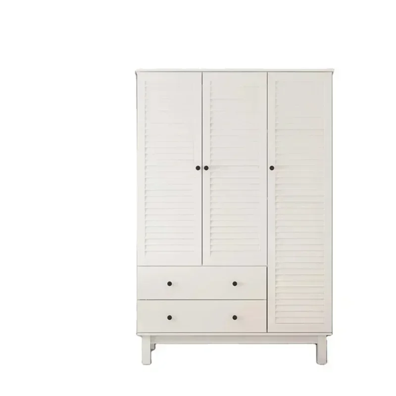 ตู้เสื้อผ้าไม้สีขาวดีไซน์เรียบ - Z. A. Furniture บทวิจารณ์และราคา