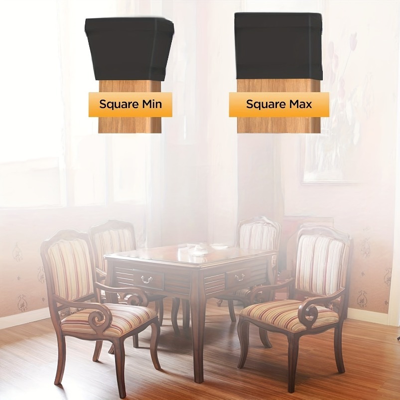 แผ่นรองขาเก้าอี้และโต๊ะซิลิโคน - Furniture Hardware Legs บทวิจารณ์และราคา