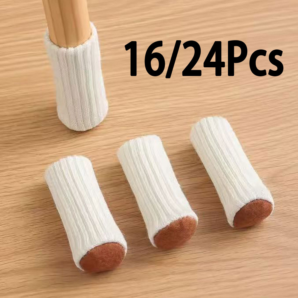 ถุงเท้าคลุมขาเก้าอี้ 16/24 ชิ้ - Furniture Hardware Legs บทวิจารณ์และราคา
