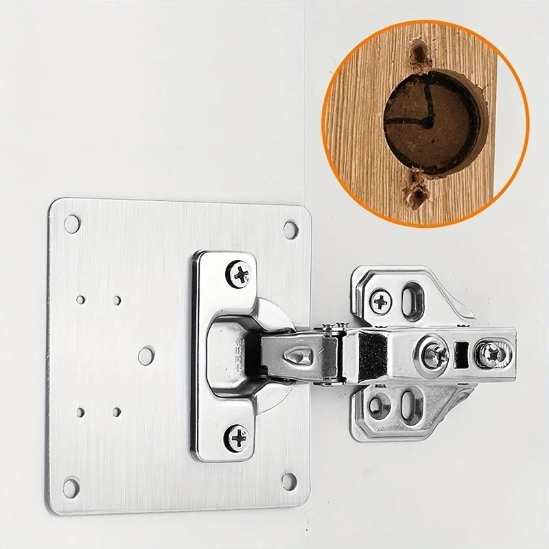 แผ่นซ่อมบานพับตู้สแตนเลส แพ็คแ - Furniture Hardware Repair บทวิจารณ์และราคา