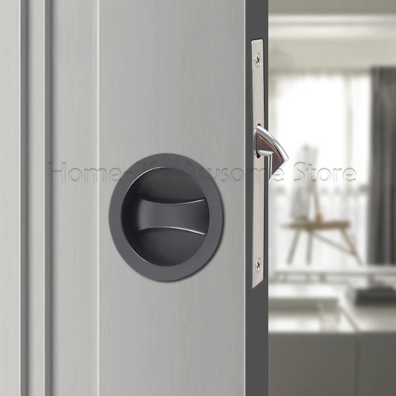เลื่อนประตูล็อคโมเดิร์นที่มองไ - Zinc Furniture Hardware บทวิจารณ์และราคา