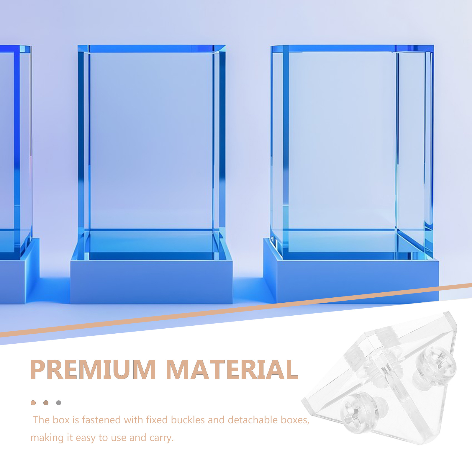 ขายึดอะคริลิกใส 10 ชิ้น ยึดติด - Shelf Bracket Pair บทวิจารณ์และราคา