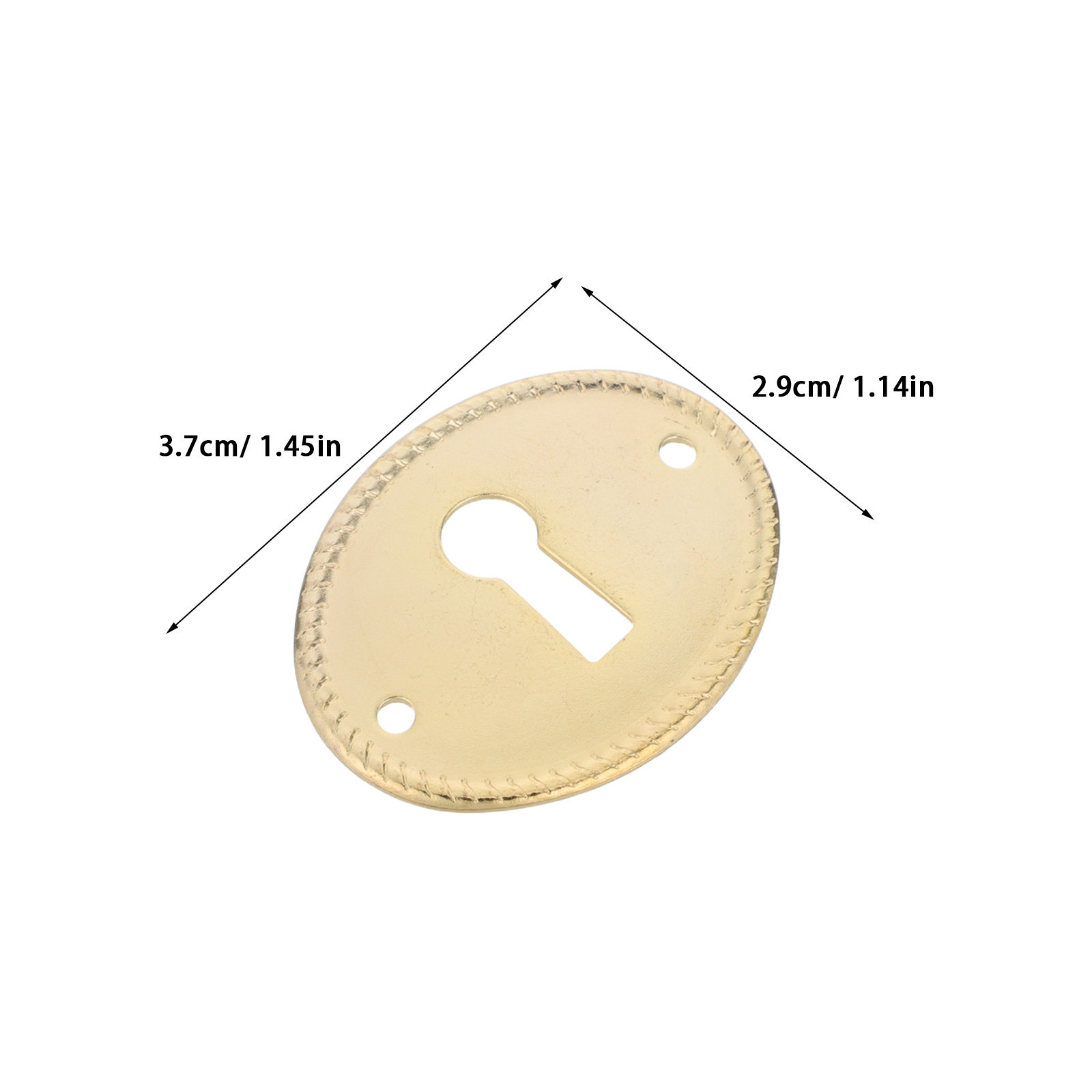 ฝาครอบรูกุญแจรูปวงรีสไตล์วินเท - Furniture Hardware Decorative บทวิจารณ์และราคา
