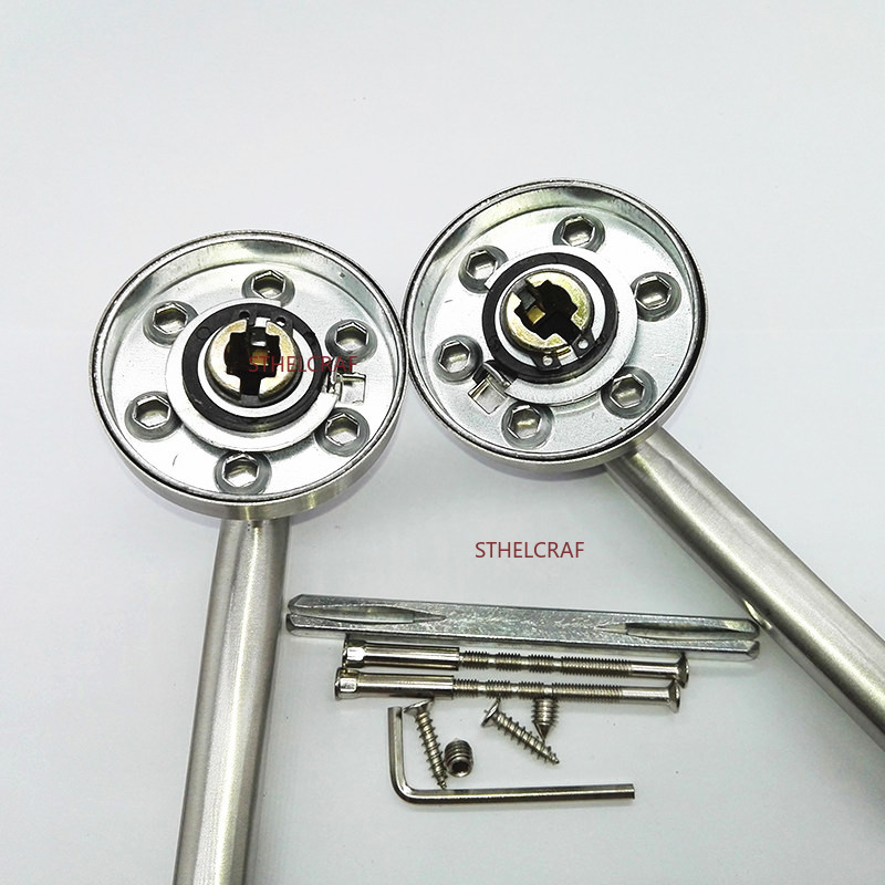 มือจับประตูสแตนเลสแบบเงียบ 1 ค - Furniture Hardware Factory บทวิจารณ์และราคา