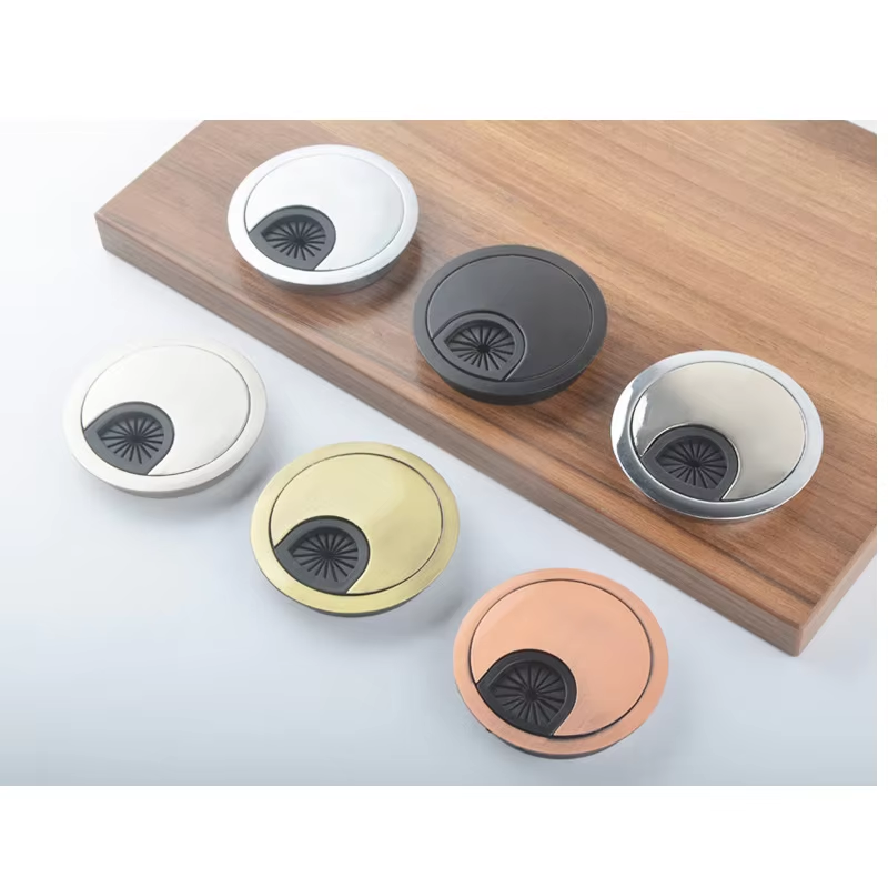 แผ่นปิดรูสายไฟทรงกลมทำจากโลหะผ - Zinc Furniture Hardware บทวิจารณ์และราคา