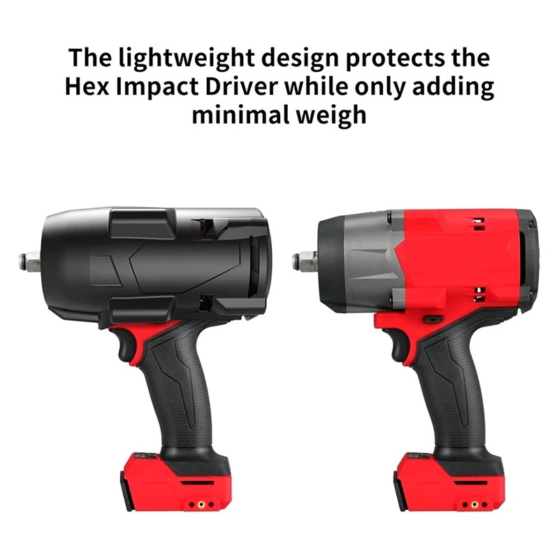 ปลอกหุ้มยางสีแดงและสีดำสำหรับเ - Milwaukee Drill M18 Fuel บทวิจารณ์และราคา