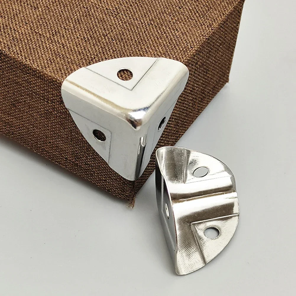 4/8/12 PC กล่องโลหะมุมไม้กล่อง - Furniture Hardware Decorative บทวิจารณ์และราคา