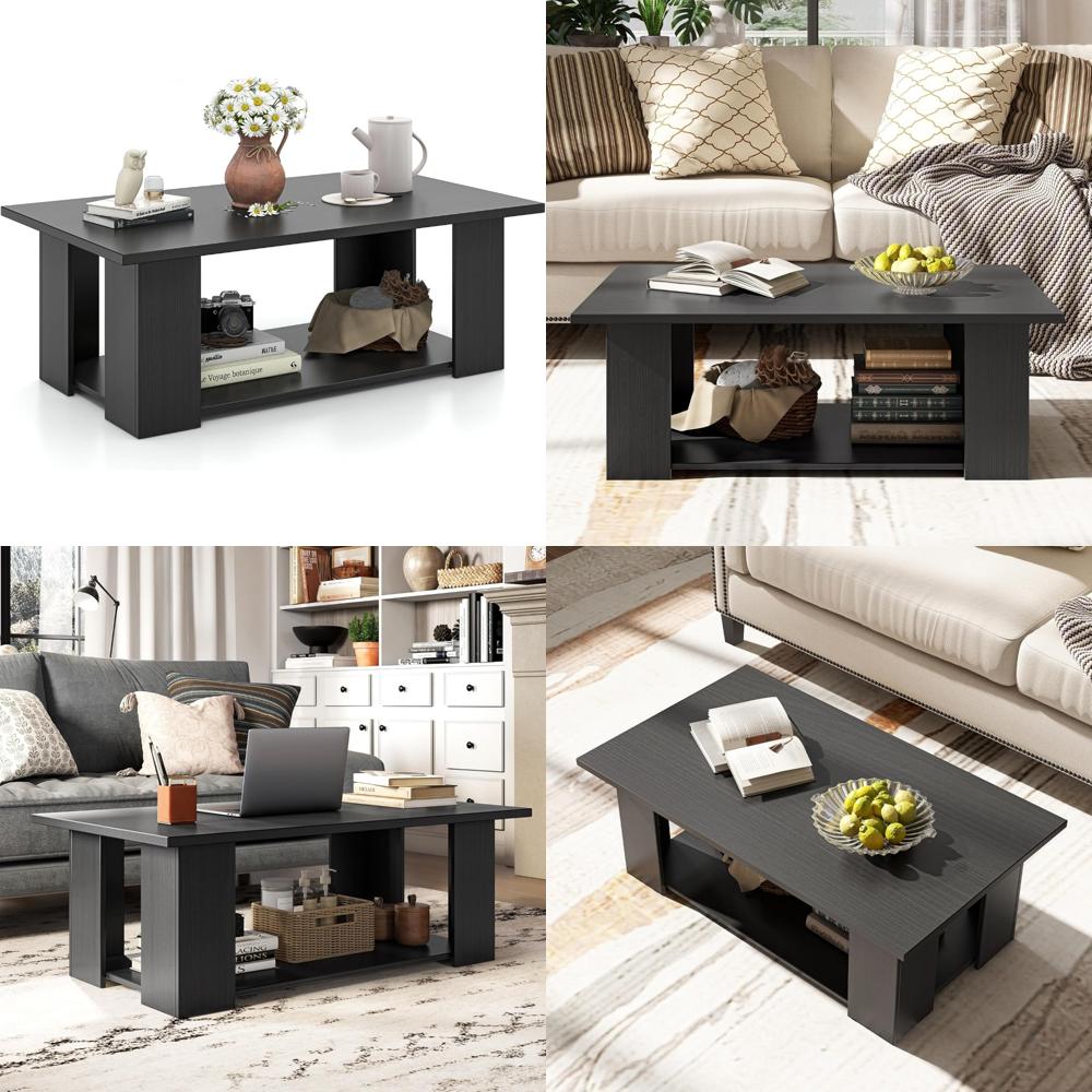 โต๊ะกาแฟทรงสี่เหลี่ยมทันสมัย 2 - Z. A. Furniture บทวิจารณ์และราคา