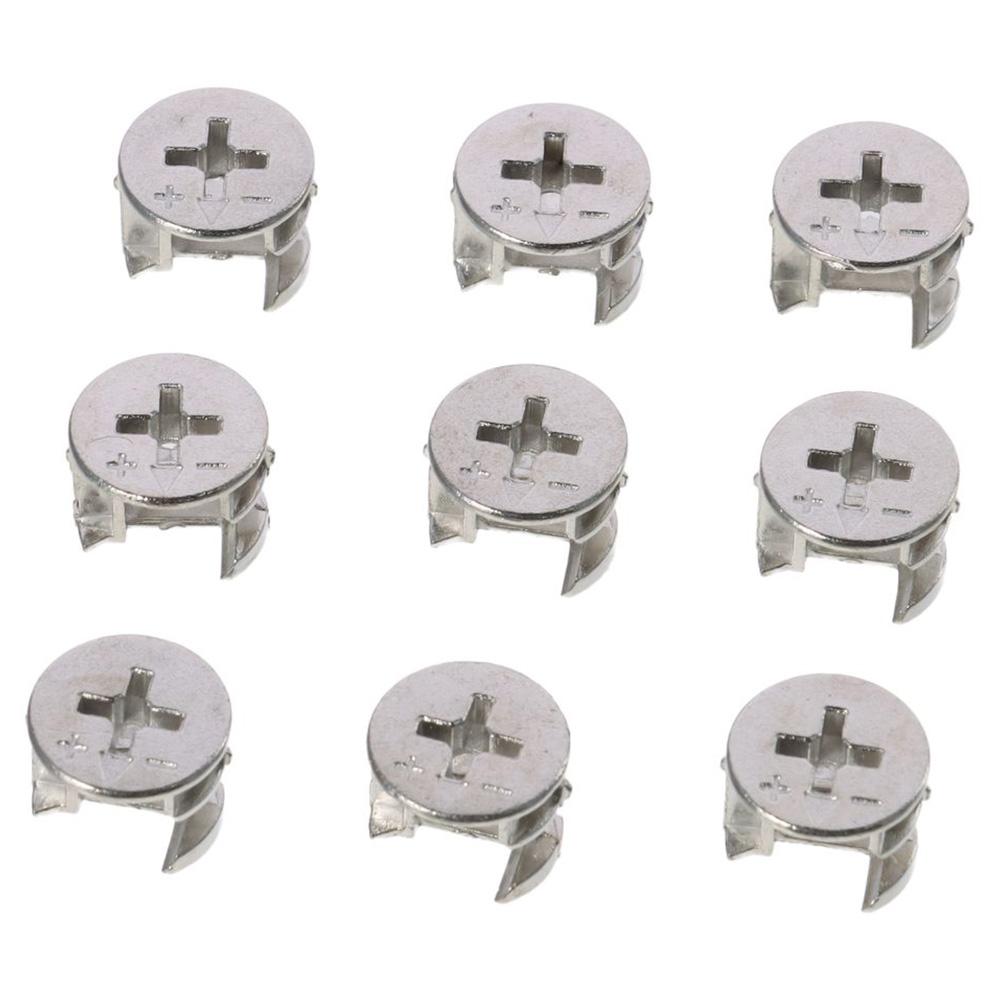 20ชิ้นสลักเกลียวซิงค์ลูกเบี้ยว - Furniture Joinery Hardware บทวิจารณ์และราคา