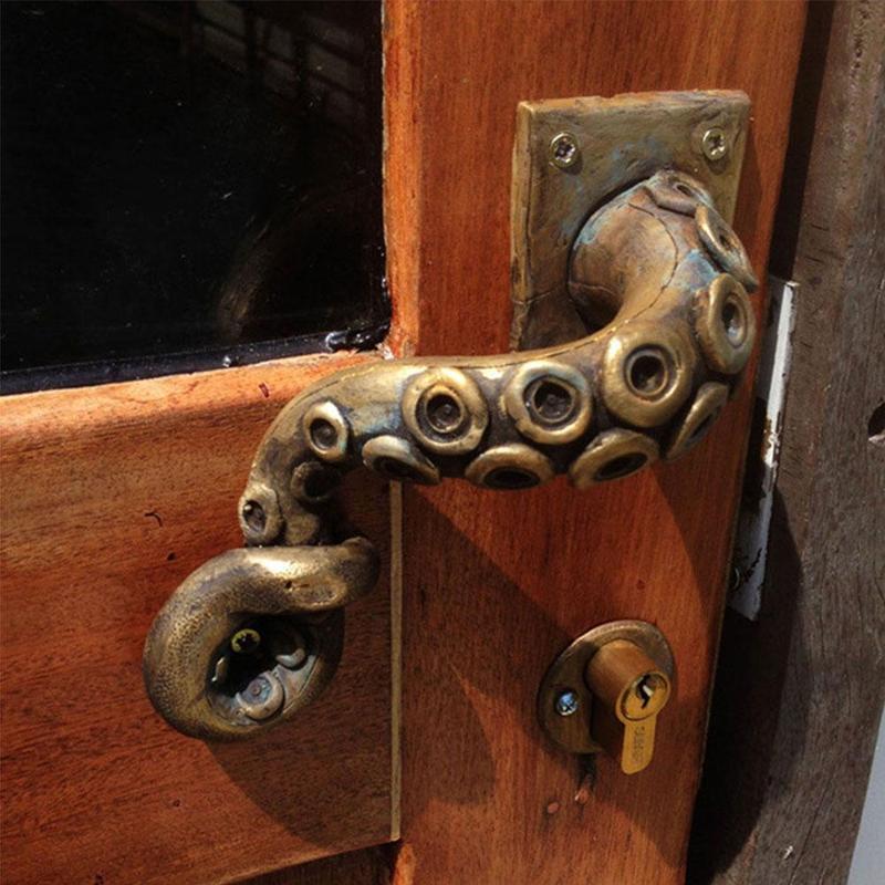 Vintage Octopus ลูกบิดประตูสัต - Furniture Hardware Supply บทวิจารณ์และราคา