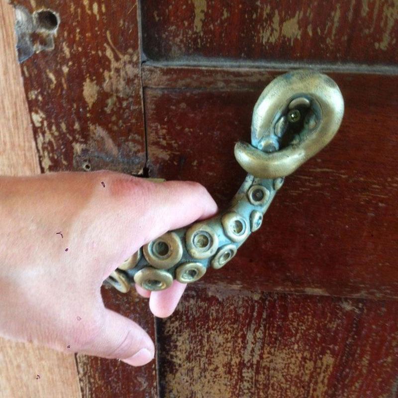 Vintage Octopus ลูกบิดประตูสัต - Furniture Hardware Supply บทวิจารณ์และราคา