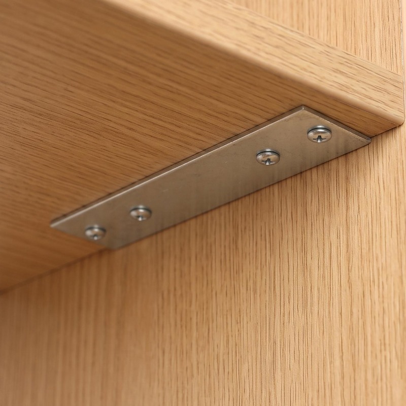 6/1 ชิ้น ขายึดแบบตรงสำหรับงานห - Furniture Hardware Supply บทวิจารณ์และราคา