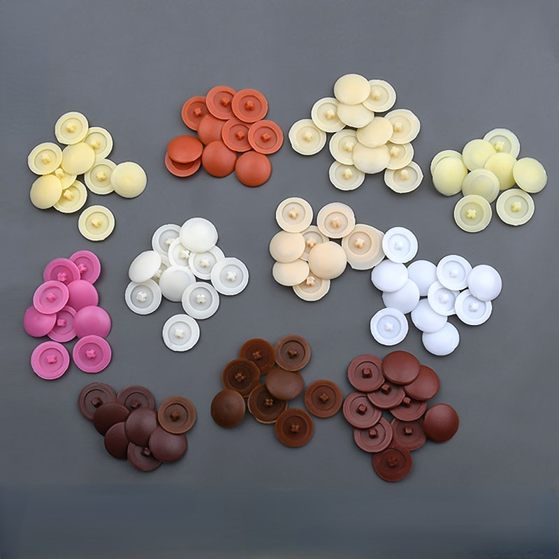 100/500/1000 ชิ้นฝาครอบสกรูพลา - Furniture Hardware Decorative บทวิจารณ์และราคา