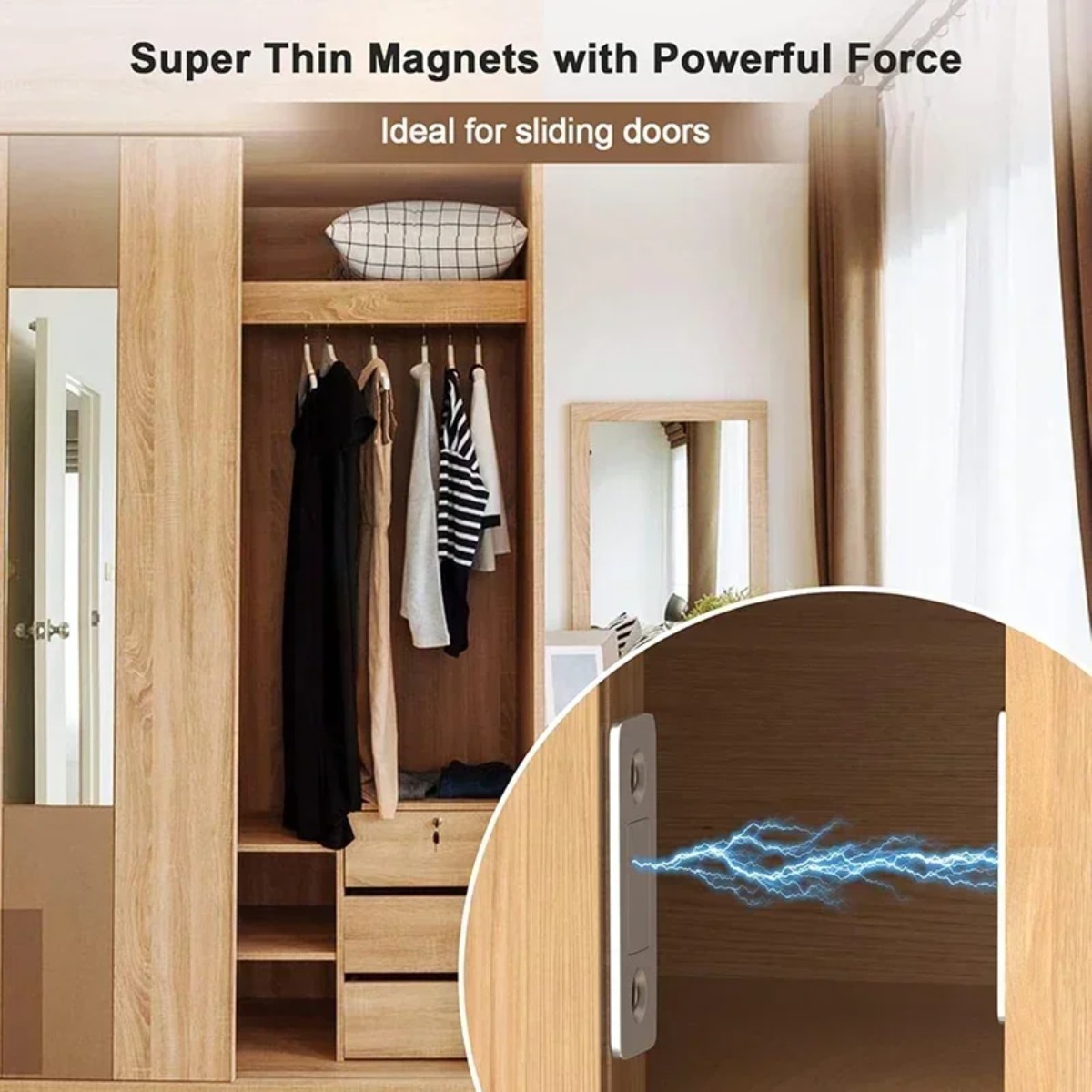 1-20 ชิ้น ตัวล็อกประตูแม่เหล็ก - Magnetic Catch Door บทวิจารณ์และราคา