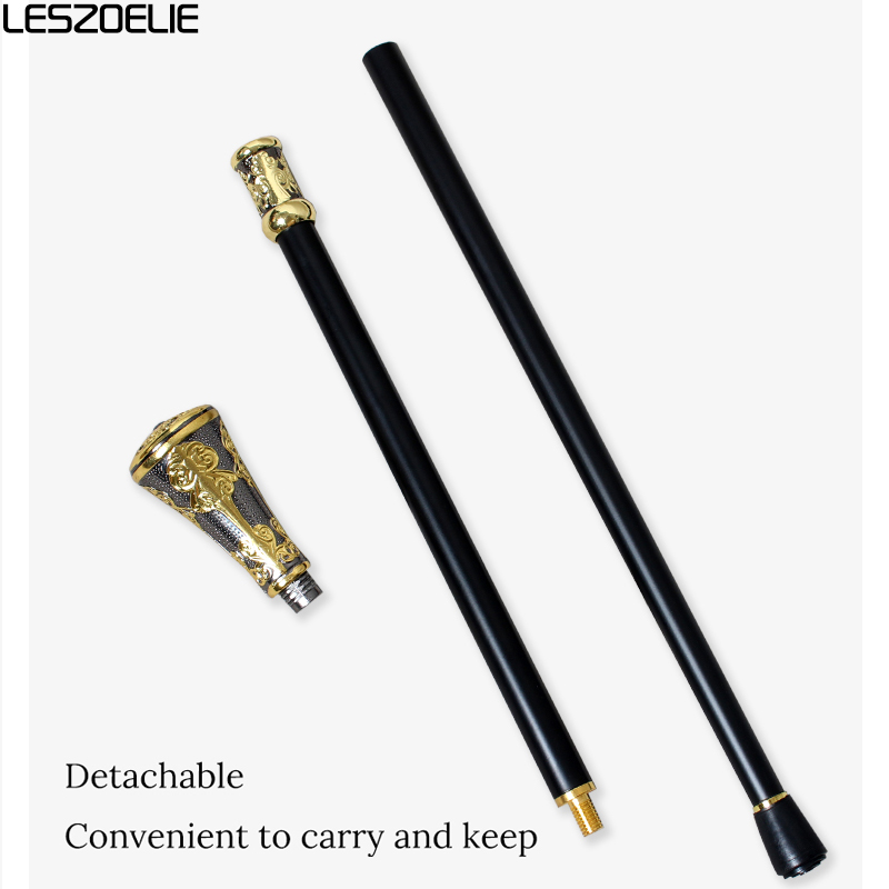 ไม้เท้าทรงตรงสีทองและดำสุดหรู  - Zinc Furniture Hardware บทวิจารณ์และราคา