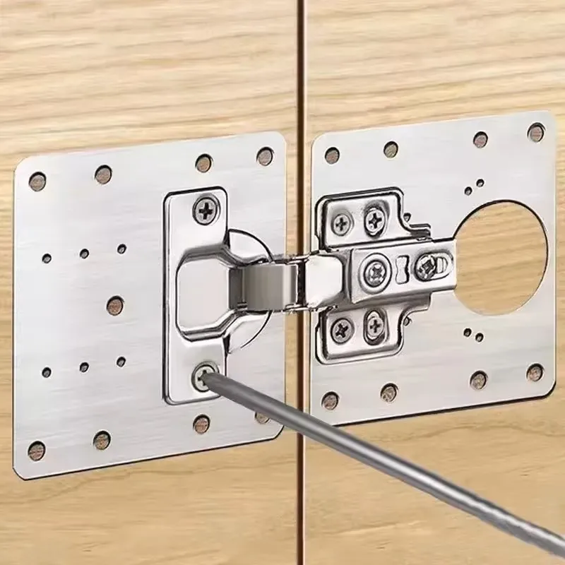 แผ่นซ่อมบานพับ แผ่นยึดบานพับปร - Furniture Hardware Repair บทวิจารณ์และราคา