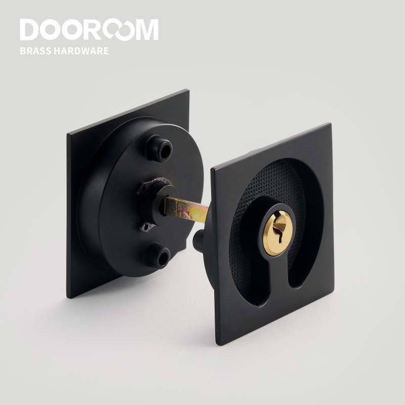 Dooroom ทองเหลืองเลื่อนประตูล็ - Furniture Hardware Decorative บทวิจารณ์และราคา