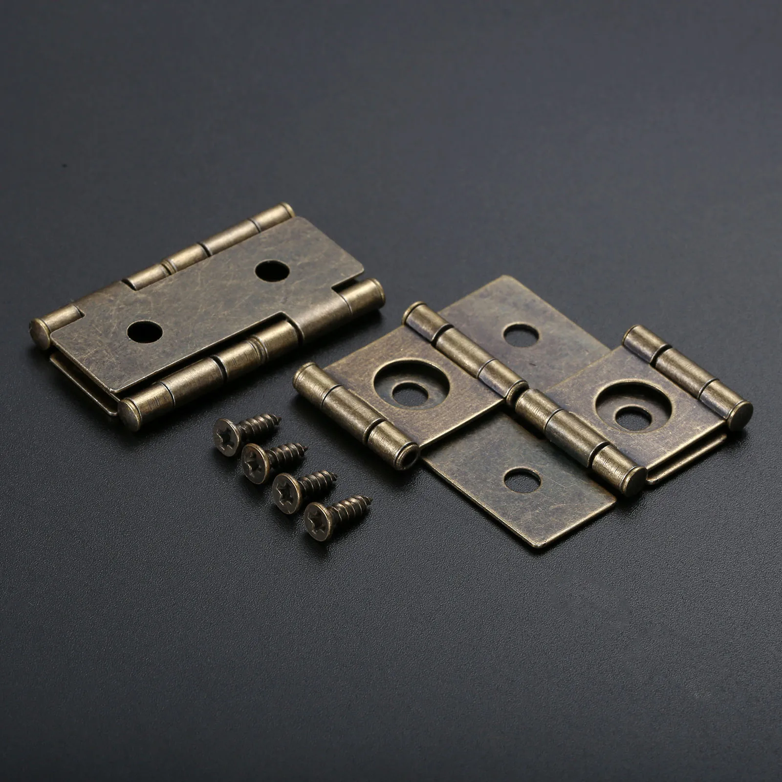 2Pcs Antique Bronzeแบริ่งคู่หน - Furniture Hardware Vintage บทวิจารณ์และราคา
