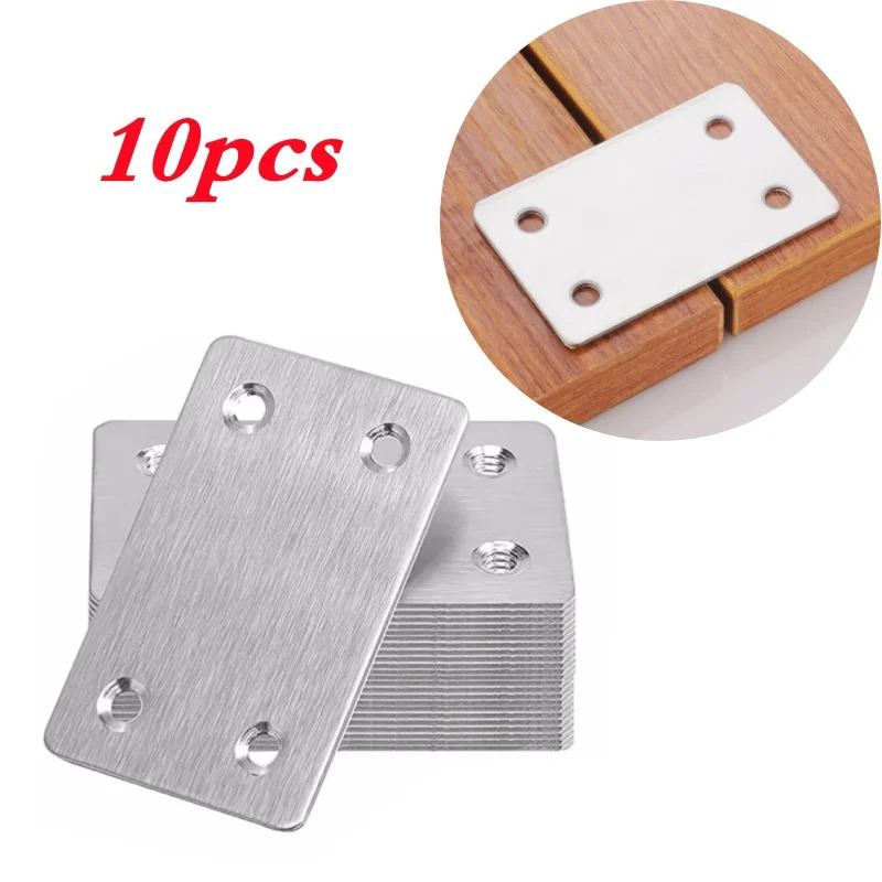 ขายึดรูปตัว L สแตนเลส 10 ชิ้น  - Furniture Joinery Hardware บทวิจารณ์และราคา