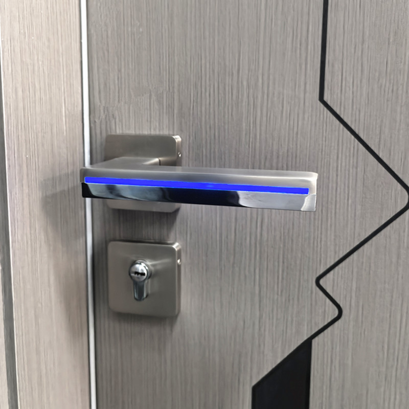 ไฟ LED มือจับประตูสําหรับประตู - Zinc Furniture Hardware บทวิจารณ์และราคา
