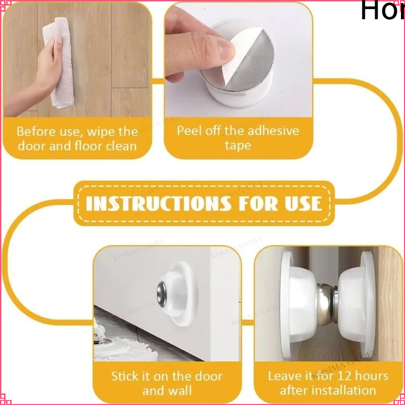 ตัวล็อกประตูแม่เหล็กสำหรับรถบ้ - Magnetic Catch Door บทวิจารณ์และราคา