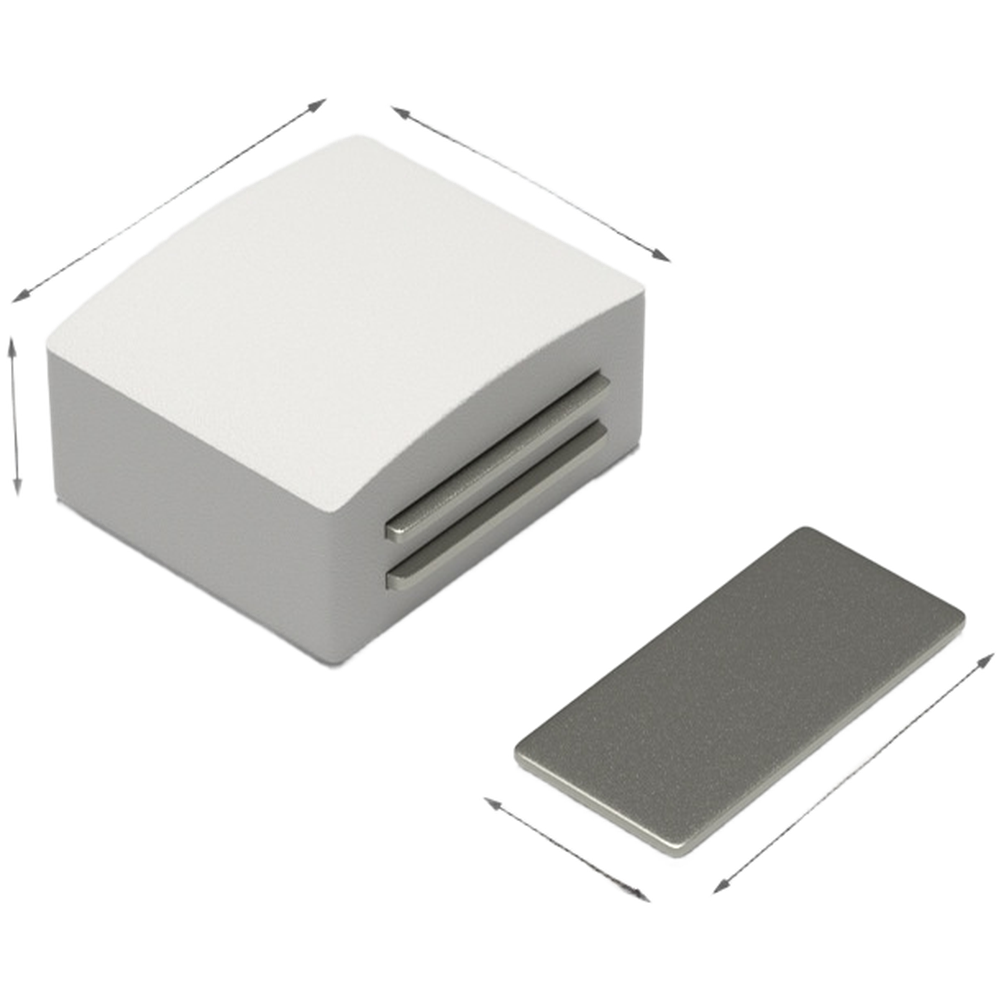 ตัวล็อกแม่เหล็กสำหรับประตูตู้แ - Magnetic Catch Door บทวิจารณ์และราคา