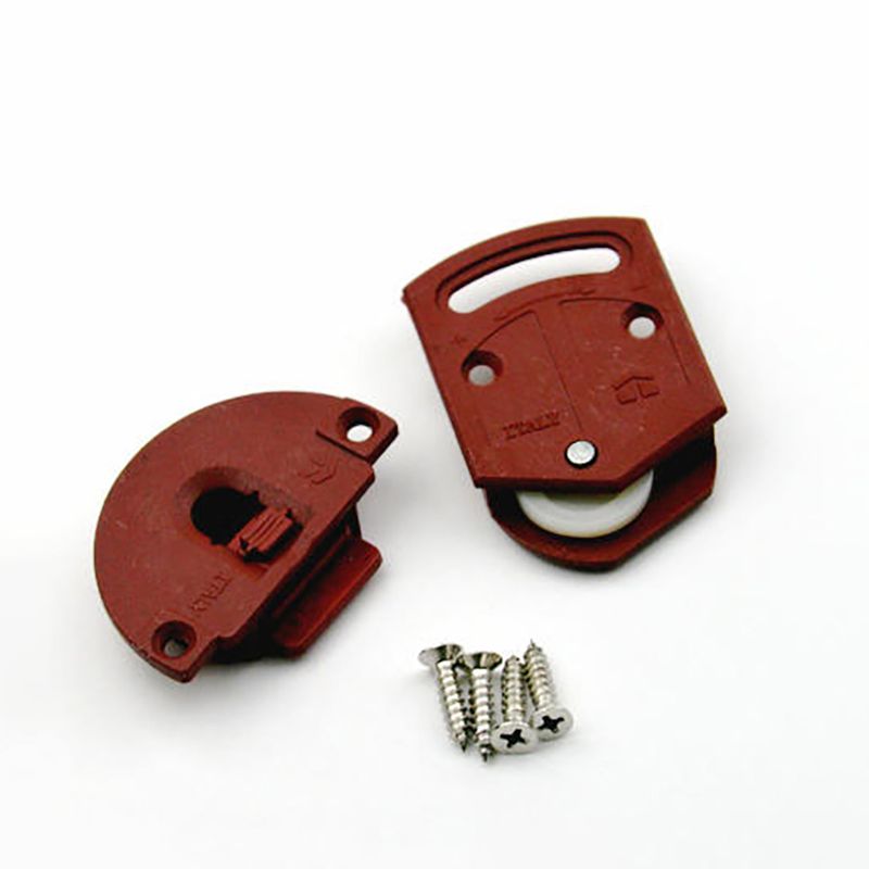 1ชุดล้อพลาสติก Vintage ตู้เสื้ - Furniture Hardware Vintage บทวิจารณ์และราคา